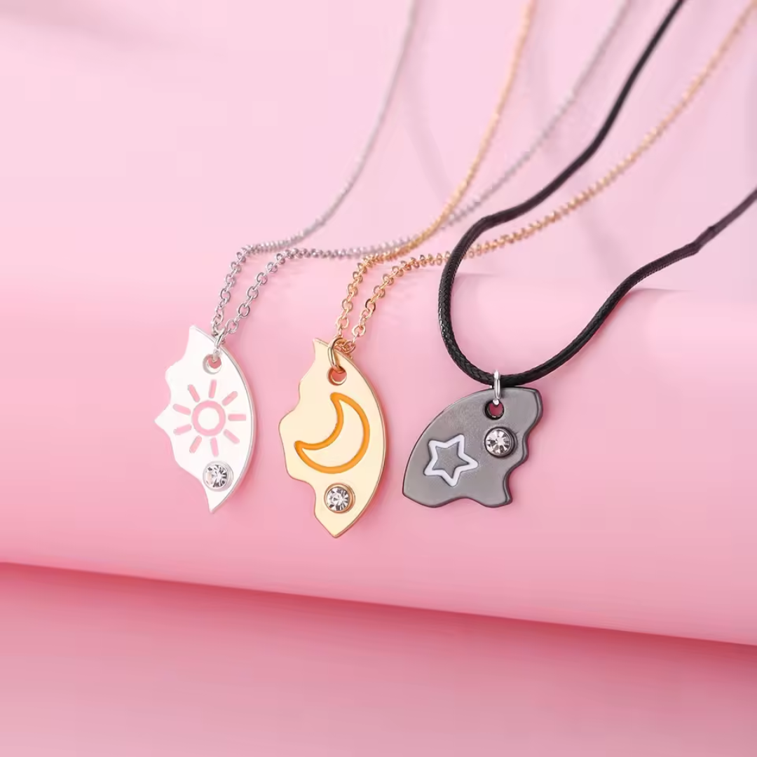 Set de collares de tres piezas