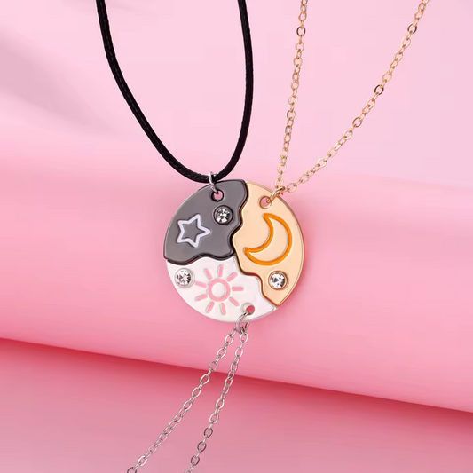 Set de collares de tres piezas